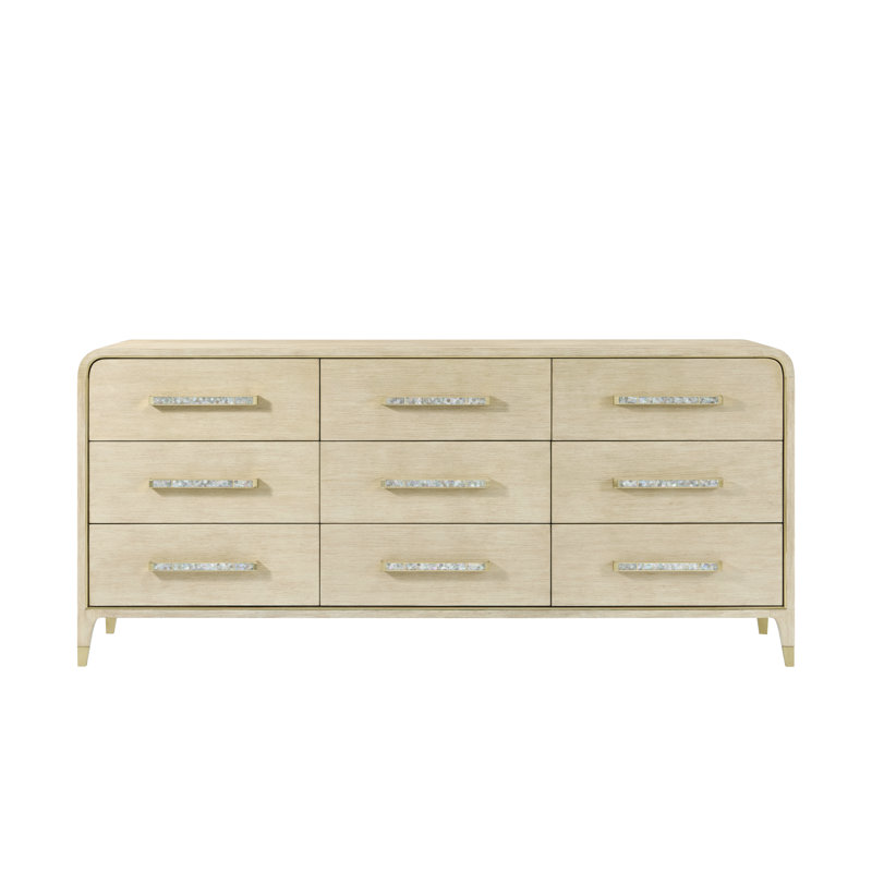 Commode à 9 tiroirs Judith Leiber Couture, Vison