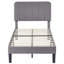 Ensemble de 2 lits plateforme tapissier Bedias-88590568