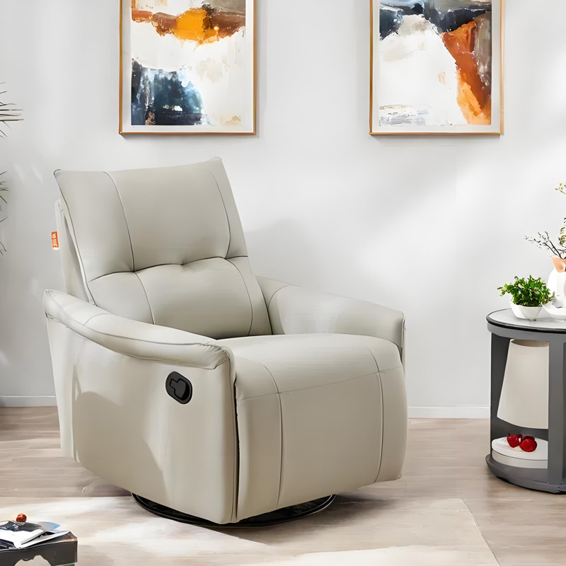 Simple fashion sofa quality home lazy recliner, Beige