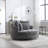 Oversized Slipcovered Accent Barrel Chair-100902701