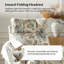 Fauteuil inclinable manuel en polyester Adamsville Farmhouse-303269308