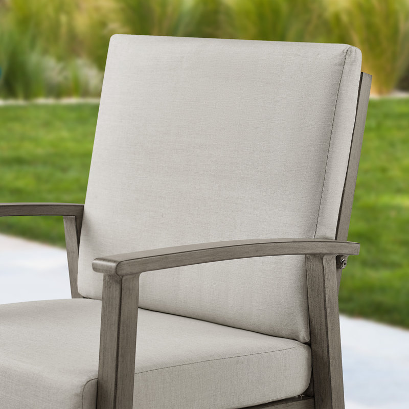 Amario Patio 60" Round Dining Set With Removable Lazy Susan And Sunbrella® Cushions