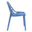 Chaise de salle à manger empilable légère pour l'intérieur et l'extérieur Edgington-59768848-123399848