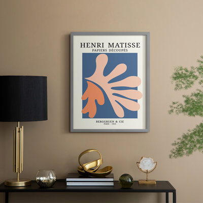 Matisse CDVII, reproduction d'art encadrée - bois massif