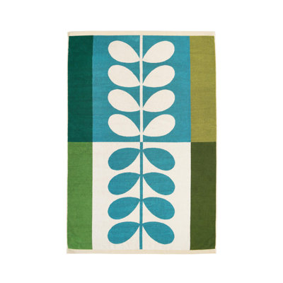Orla Kiely Stem Check Willow 100x150 Bath Sheet
