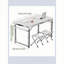 Table de camping pliante pour patio avec plateau rectangulaire, structure en aluminium