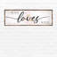 «All of Me Loves All of You», art textuel panoramique sur bois encadré-1753049642