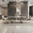 Modern Rectangular Rock Slab Dining Table Sets-102533356