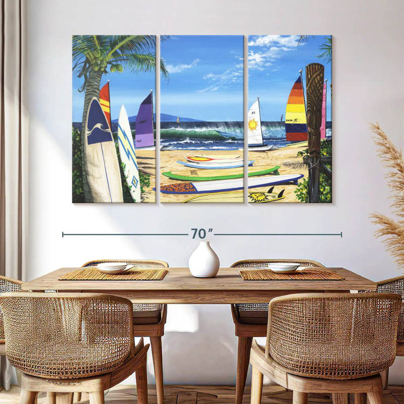 Senne Surf And Sail, 42" H x 65" W