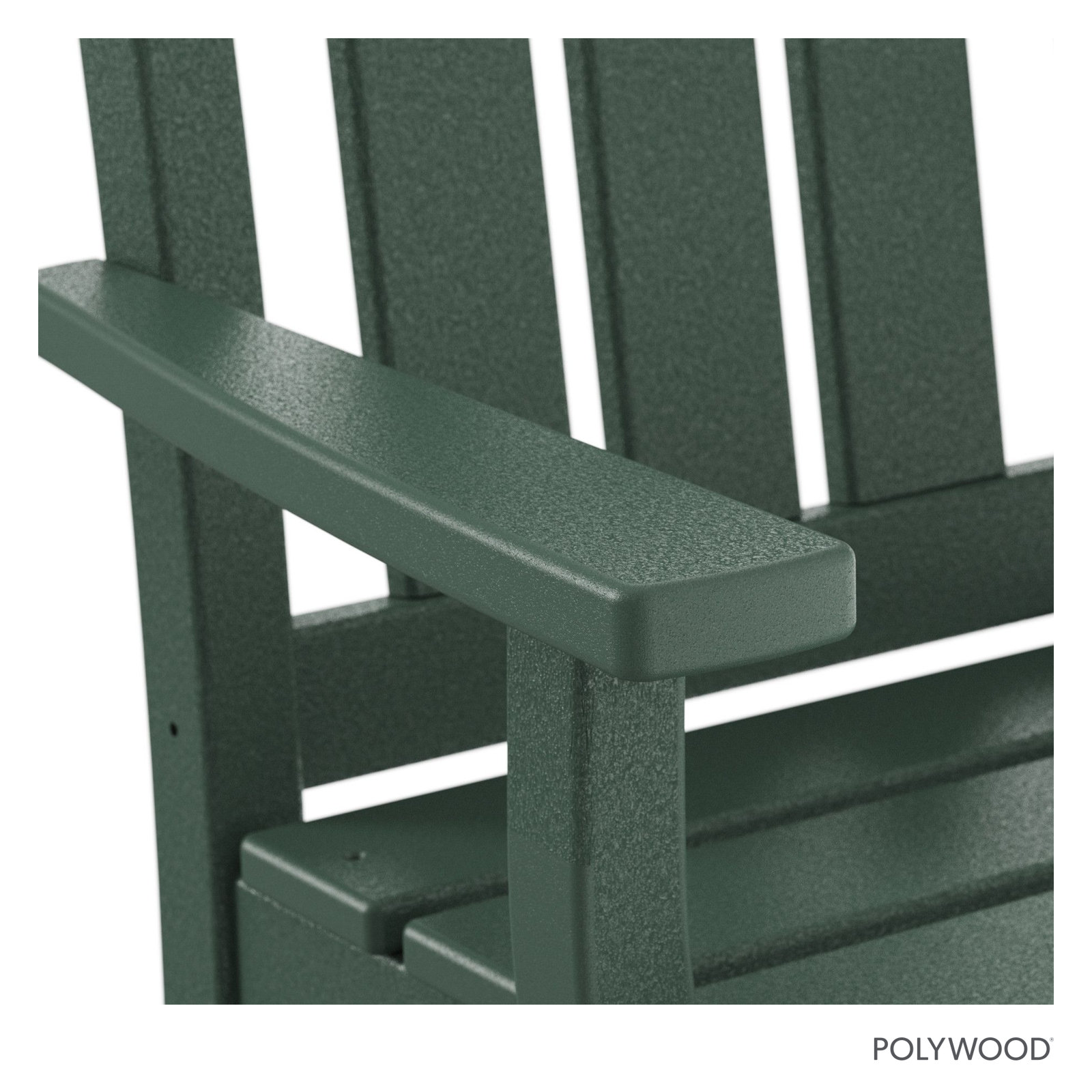 POLYWOOD® Oxford Patio Armchair, Green