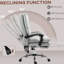 Chaise de bureau en microfibre à massage inclinable chauffant et repose-pieds réglable pour un confort et un soutien ultimes-1278816549