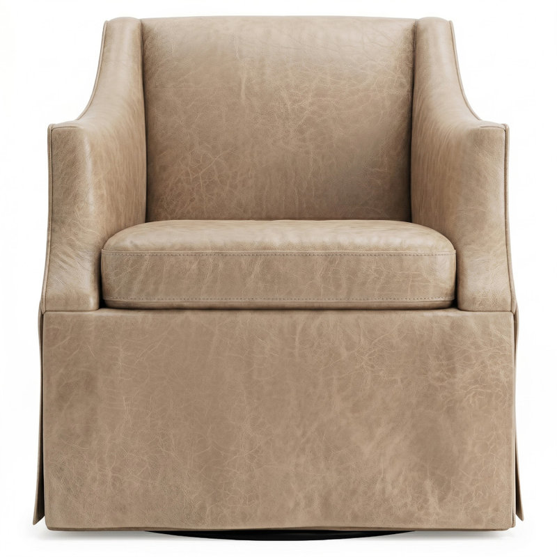 Clayton Upholstered Swivel Armchair, 296-233