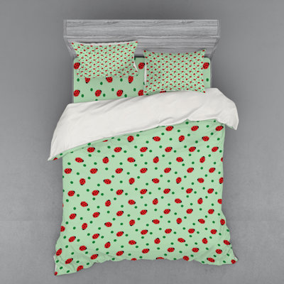 Farmhouse / Country Dots Duvet Cover