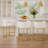 Modern Upholstered Counter Stool with Metal Frame-124062059
