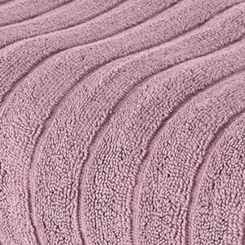 Florentin Turkish Cotton Towels - Piece Set Including Bath, Hand, and Washcloths - Set of 6, Mauve