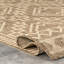 Tapis intérieur / extérieur beige Edras Southwestern-658603622