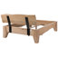 Pure Acacia Solid Wood Bed-65319465