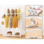 Bonville 72cm Rolling Clothing Rack-1112839736