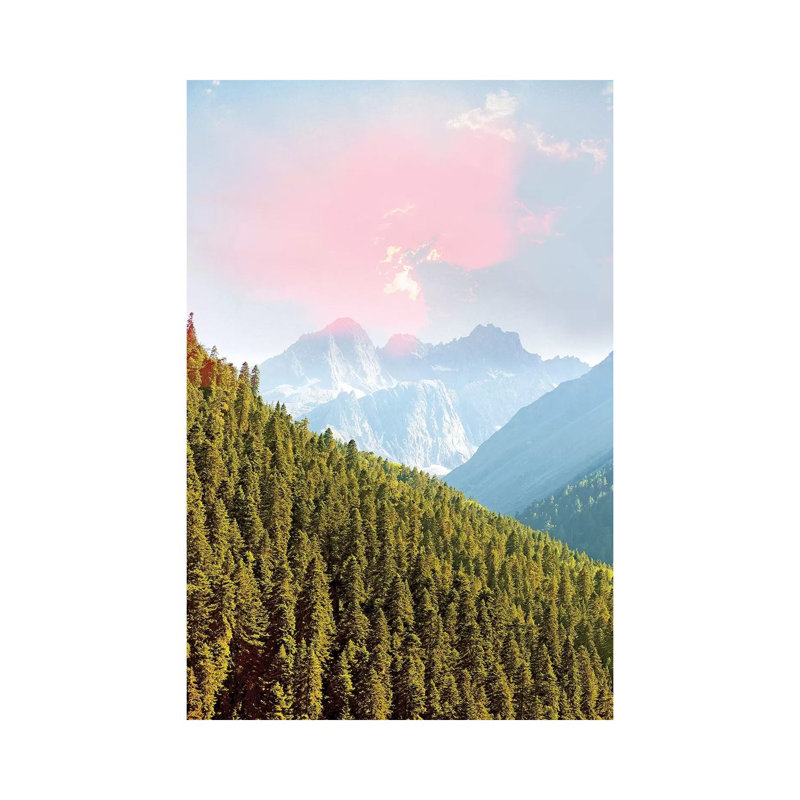 Evergreen 1 Piece Wall Art on Canvas, 101.6cm H x 66.04cm W x 1.91cm D, Wrapped Canvas