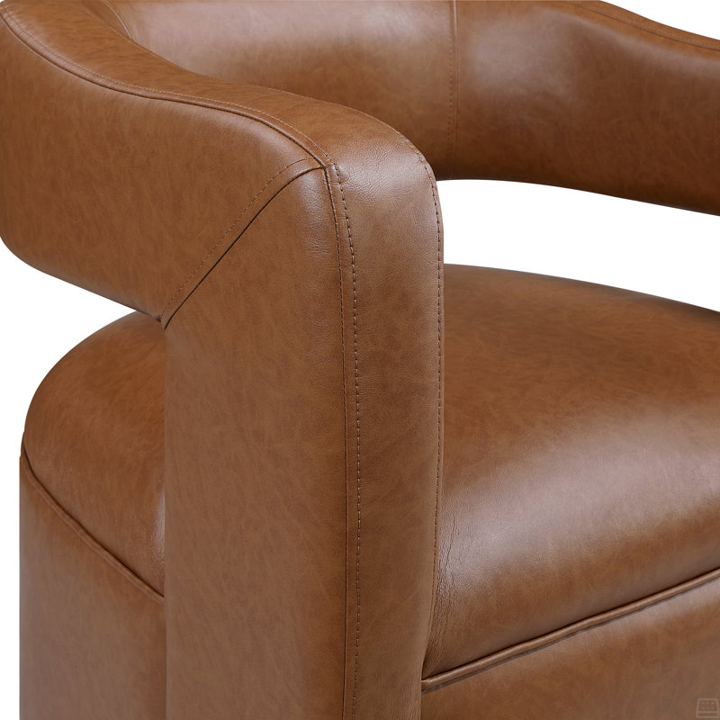 Chaise d'appoint 1Pc, Brun