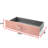 DormCo Texture Underbed Storage Bin with Wheels - Jeans Pink