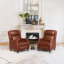 Fauteuil inclinable en cuir véritable Doersten Lange-1510656779