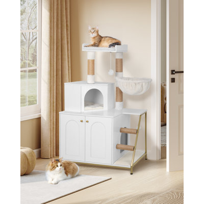 Drelynn Wood Litter Box Enclosure