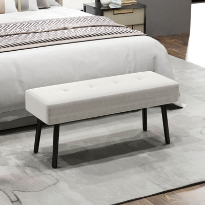 Doyline Polyester Upholstered Bench
