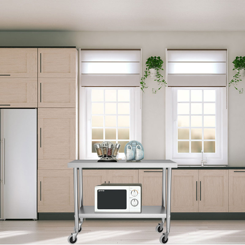 Aroosh Metal Kitchen Island