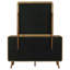 Commode 6 tiroirs avec miroir encadré Mid-Century