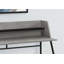 Bureau d'ordinateur, bureau personnel, ordinateur portable, tablettes de rangement, L 48 po, travail, stratifié, métal, contemporain-1186131965