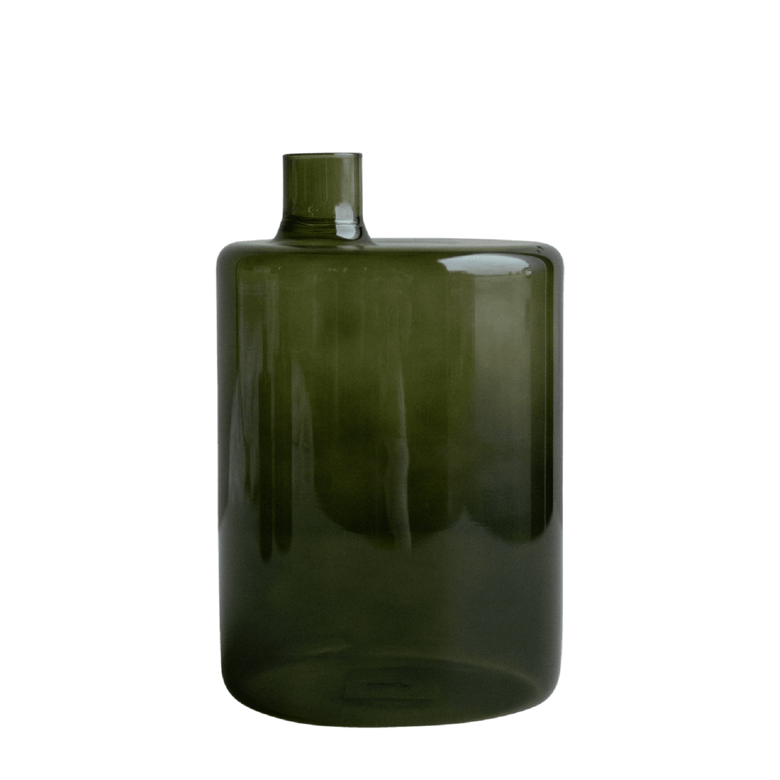 Pipe Small, Green, 8"H x 5"W x 5"D