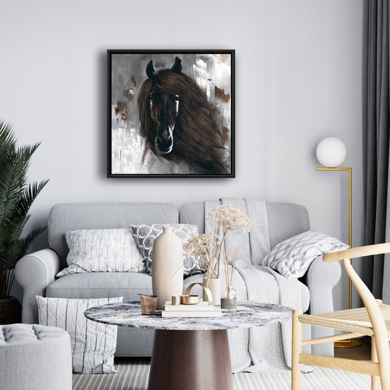 " Dark Brown Horse "