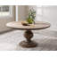 Hera Round Solid Wood Dining Table-1325614820