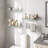 Lavi 2 Piece Metal and Glass Floating Shelf