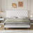 Trotwood Faux Leather Button Tufted Platform Bed -945826771-945826770