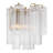 Hardman 2 Light Aged Brass Sconce-330567105-330567135