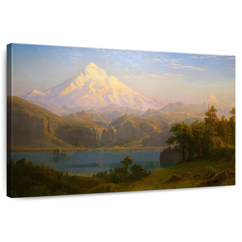 Alvord Mount Hood 1869, 26" H x 39" W