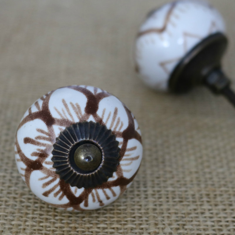 Oversized 1 5/8" Diameter Mushroom Knob