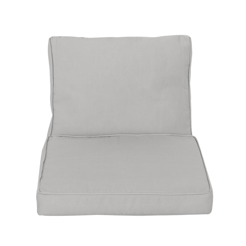 Coussin de siège / dossier extérieur Billy-George, Argent