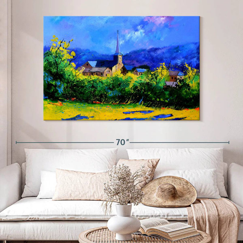 Alvord Summer In Houroy, 34" H x 51" W