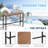 3 Pieces Patio Bar Table And Bar Stool Set-102476883