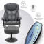 Aashka Ergonomic Faux Leather Recliner with Footrest-1378975474