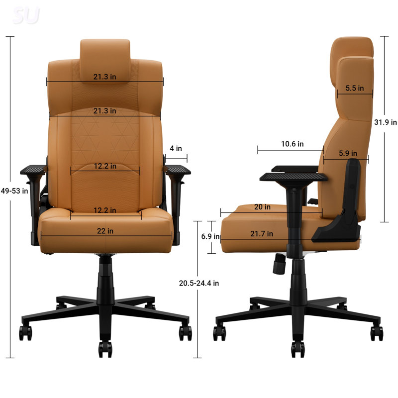 BestOffice PC Gaming Chair with Ergonomic Design, Lumbar Support, and High-Density Foam for Maximum Comfort and Durability