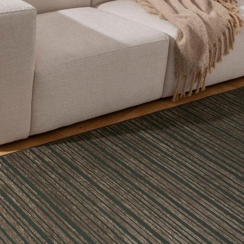 Roche Slim Washable Rug, Forest, 6'7" x 9'2"