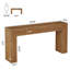 Table d'entrée pratique (table basse incluse)