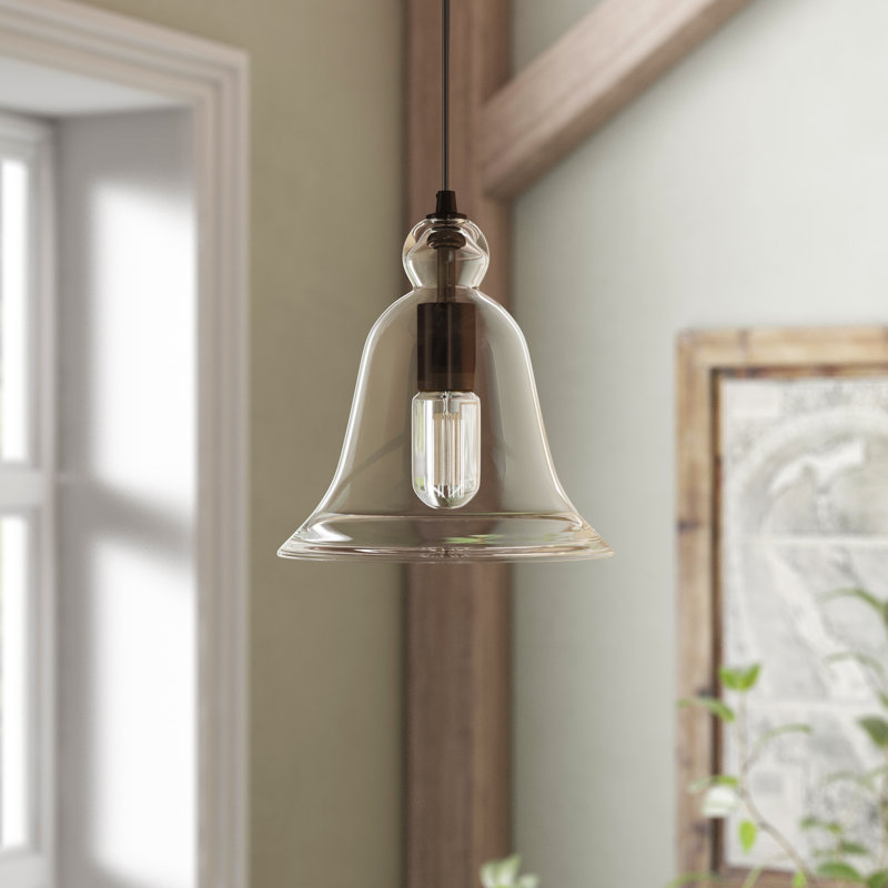 Leif 1 - Light Antique Bronze Single Pendant