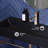 Claire 40 Ceramic Console Sink Matte Black Basin