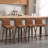 Mariea Swivel Faux Leather Wood Bar & Counter Stool-1191645848-1155905014