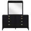 Commode 8 tiroirs avec miroir Ennis
